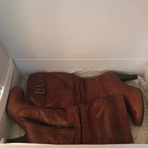 Aldo Knee-High Leather Boots